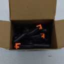 12 Pack Plastic Spring Clamps, 3.5inch Small Heavy Duty Clips for Crafts, Backdrop Stand, Woodworking, Photography Studios (Black)