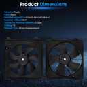 621-357 621-356 Radiator Cooling Fan Assembly