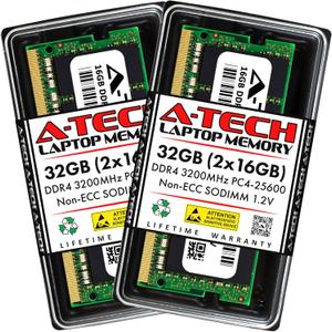 Acclamator DDR4 32GB Kit (2x16GB) 3200MHz (or 2933MHz or 2666MHz) PC4-25600 CL22 1.2V Unbuffered Non-ECC SODIMM 260-Pin Laptop Notebook PC Computer Memory Module Ram Upgrade laptop can't recognize it