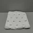 Artoid Mode Ghost Soft Plush Faux Fur Jacquard Halloween Table Runner, Holiday Kitchen Dining Table Decoration for Home Party Decor 13x60 Inch (White)