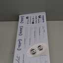 LUXE Bidet NEO 185  Dual Nozzle, SelfCleaning, NonElectric Bidet Attachment for Toilet Seat, Adjustable Water Pressure, Rear & Feminine Wash (White)