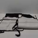 2 Seat Covers for Car Black Front Seats