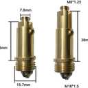 TOPBATHY Copper Basin Plug 2.7 Inch Practical Bathtub Drain Stopper Water Hole Plug for Home Bathroom Kitchen Laundry Use