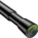 Spring Tension Rods 26-39 Inches，Black No Drilling Adjustable Spring Loaded Curtain Rod Expandable Tension Rod Small Short Tension Curtain Rod for Windows,Kitchen,Doorway,Bathroom,Cupboard Bars