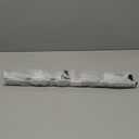 Coat Rack, Heavy Duty Stainless Steel 6 Tri Coat Hook Hanger, Wall Mounted Wall Hooks, Rustic Clothes Hook/Key Hook Rail for Bathroom Kitchen Entryway(2 Pack, 6 Hook Black)