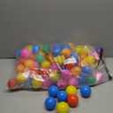 Markdang 100PCS Ball Pit Balls 8 Colors Plastic 2.1-2.2" Crush Proof Playpen Balls with Zip Storage Bag, Phthalate & Bpa Free for Babies Crawl Tunnel, Ball Pit & Trampoline