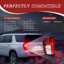 LED Left Tail Light without Blind spot Compatible With Chevrolet Tahoe/Suburban 2021-2023 Replacement# 84849416 GM2800322