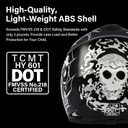TCMT Youth Dirt Bike Helmet DOT Certified - Kids Full Face Motocross ATV Helmet with Goggles, Gloves and Helmet Bag for Off-Road, BMX, MX, Street Riding, Youth X-Large