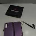 Defencase for Samsung Galaxy S24+/ S24 Plus Magnetic Wallet Case Compatible with Magsafe with RFID Blocking Zipper & Card Holder, PU Leather Detachable Phone Case for Galaxy S24+/ Plus 5G 6.7", Purple