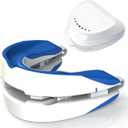 Nighttime Wear Mouthguard,Soft Boil & Bite Oral Device for Adults,Breathable BPA-Free Material,Adjustable Soft Mouth Guard for Men & Women,Reusable & Simple to Use