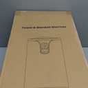 Towel Warmer, 20L Hot Towel Warmers for Bathroom with 24H Timer, Temperature Adjustable, LED Display, Auto Shut Off, Even Heated for Oversized Towels, Bathrobes, Blankets (Black+white)