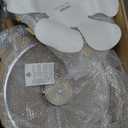 CAROTE 21Pcs Pots and Pans Set, Nonstick Cookware Sets, White Granite Induction Cookware Non Stick Cooking Set w/Frying Pans & Saucepans(PFOS, PFOA Free)