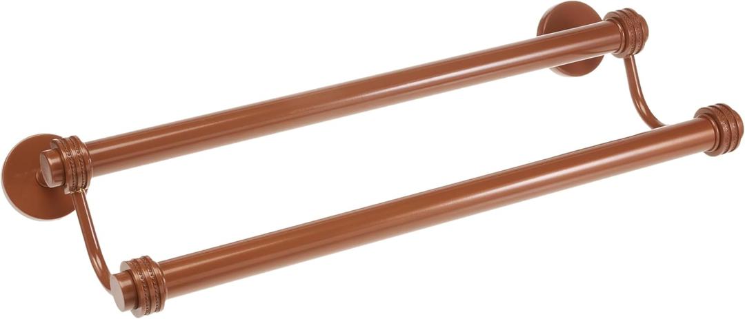 Allied Brass 7272D/18-ASP 18 Inch Double Towel Bar, Autumn Sparkle