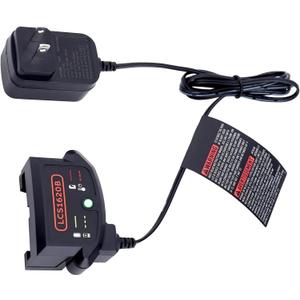 Biswaye LCS1620B 20V Lithium Battery Charger Compatible with Black and Decker: Compatible with Black & Decker 20V Max Lithium Ion Battery LBXR20 LBXR20-OPE2 LBXR2020-OPE LB2X3020-OPE LB2X4020