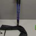 Aihoye Hiking Trekking Poles, 2 Pack Collapsible, Lightweight, Anti Shock, Walking Sticks, Adjustable Hiking Pole for Men and Women (Blue)