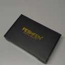 FESHFEN Pixie Cut Wigs Synthetic Platinum Grey Short Pixie Haircut Wig with Bangs Glueless Layered Wavy Granny Gray Wigs for Women Men