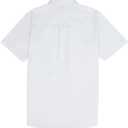 JEKAOYI Mens Casual Linen Cotton Button Down Short Sleeve Shirts Cuban Camp Guayabera Beach Tops (White, XXXL)