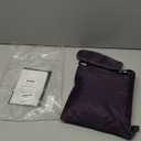 Woogwin Travel Duffel Bag Large Foldable Waterproof Overnight Bag for Beach Swim Bags Pool Sports Gym (60L Purple)