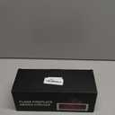 TMEHM Fireplace Flame Air Diffuser Humidifier,7 Colors Aromatherapy Essential Oil Diffuser,Ultrasonic Aroma Humidifier with Timer for Home,Bedroom,Office,Yoga (Black, L)