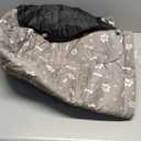 Hamiledyi Bunny Cave Bed Small Animal Warm Nest Habitats Guinea Pig Hideouts Stray Cats Shelter Cage Accessories for Hamster Cats Rat Mice Chinchilla Flying Squirrel (Grey)