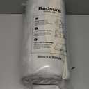 Bedsure Waterproof Blanket for Bed - Sherpa Fleece Waterproof Dog Blankets for Large Dogs, Pet Blankets for Bed/Couch/Dog Crate, Soft Plush Reversible Furniture Protector, Queen, 90"x86", Light Grey