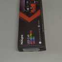 Nilight 4PCS USB Interior Car Lights 48 LEDs RGB LED Strips Lights with App Control Music Sound Active Mode Under Dash Footwell Ambient Lights 2 Line Design for Car Truck ATV UTV