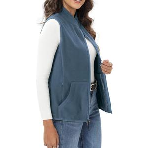 Xeoxarel Women's Fleece Vest with 6 Pockets XL