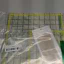 Quilting Rulers, Sewing Rulers, 4 Piece Quilting Square Templates, Acrylic Rulers with Non-Slip Rings for Sewing (3.5"X3.5", 5"X5", 6.5"X6.5", 10.5"X10.5") (Yellow)