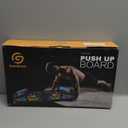 Push Up Board with Adjustable Jump Rope | Push Up Board for Men & Women | Multi-functional Push Up Bar System | Perfect Pushup Board for Exercise | Strength Training Equipment | Skipping Rope (9 in 1 Black)