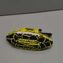 Wave Runner Glow in The Dark LED Football - Junior Size Waterproof Light Up Football, Type-C Rechargeable with Pump, Outdoor Sports Toy for Kids, Teens, and Adults