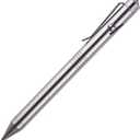 SMOOTHERPRO Bolt Action Pen Decent Stainless Steel Compatible with Pilot G2 Refill Durable Stainless Steel Clip for EDC Pocket Design (SSG050)