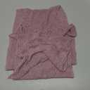 Coberllus Newborn Baby Photo Props Wrap Cloth Blanket Swaddle for Boys Girls Photography Shoot (Purple Pink)