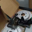 MOTOREVO Front Geomet Coated Brake Rotors Kit Civic [ 1990-2000 ] [ONLY for 239.8mm 9.4in, NOT 10.3in] [1990-2000 LX/DX, 1990-1995 Si] High-Carbon Alloy Drilled & Slotted Vented Discs & Ceramic Pads