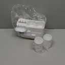 iHave Toothbrush Holders for Bathrooms, 2 Cups Toothbrush Holder Wall Mounted with Toothpaste Dispenser - Large Capacity Tray, Cosmetic Drawer - Bathroom Decor & Bathroom Accessories (White)