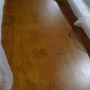 Solid Wood Administrative Computer Desk - Rustic Style Large Office Desk, Modern Minimalist Workstation for Home, Ideal for Learning, Writing, and Professional Use (Dark Yellow, 55.12In)