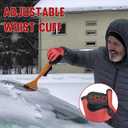 Waterproof Winter Work Gloves Men,Cold Weather Insulated Work Gloves Thermal Liner Superior Grip Latex Coating Warm for Outdoor xx-Large (Red-2pairs)