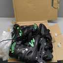 Inline Skates for Kids Girls Boys, Adjustable Light Up Inline Skates with Illuminating Wheels, Outdoor Roller Skates for Girls, Boys,Youth Age 5-13 (9C-6Y US) (Green and Black)