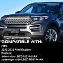 LH A Pillar Trim Compatible with Ford