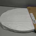 Bemis 170 Durable Plastic Toilet Seat, Elongated, White