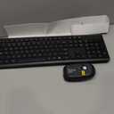 Wireless Keyboard and Mouse Combo, Full Size Silent Ergonomic Keyboard and Mouse, Long Battery Life, Optical Mouse, 2.4G Lag-Free Cordless Mice Keyboard for Computer, Mac, Laptop, PC, Windows
