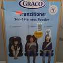 Graco Tranzitions 3-in-1 Harness Booster Car Seat, Forward Facing Car Seat, Highback, to Backless Booster, Proof, Manufacture Date: 2026/04/23