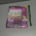 Avery Printable Address Labels with Sure Feed Technology, 1" x 2-5/8", Matte Clear, Compatible with Inkjet Printers, 750 Blank Labels Total, Great for Mailing, Branding, and More (8660)