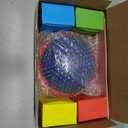 Junall Wobble Balance Marble Game for Kids 80 Colorful Marbles, Dice, Chessboard, Turntable, Challenge Cards, Fun Family Board Game for Parties, Gifts for Kids Ages 6-12+