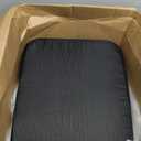 6" Extra Thick Memory Foam Office Chair Cushion 2-Layer Booster Seat for Back & Tailbone Pain Relief, 18 x 16 x 6in Non-Slip Cushion with Carry Handle for Wheelchair, Car, and Airplane