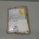 RYB HOME 100% Blackout Patio Door Large Glass Window Curtains, Linen Textured Blend Insulating Privacy Tie Up Shades Living Room French Door Blinds, W 26 x L 80 inches, Camel, 1 Pc