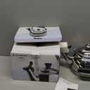 Le Creuset Demi Tea Kettle with Metal Finishes, 1.25 qt., Stainless Steel