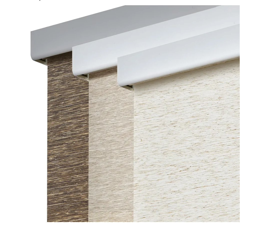 Persilux Free-Stop Cordless Roller Shades for Windows Shades Light Filtering Blinds (Cream 35" W x 64" H) Natural Woven Fabric UV Protection Thermal Insulation Roller Blinds for Windows, Home, Door