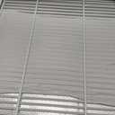2-Pack Commercial Freezer and Refrigerator Replacement Shelves (25" x 23.2") - Adjustable Utility Steel Wire Metal Shelf, White