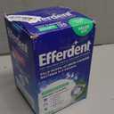 Efferdent Denture Cleaner Tablets Dental Appliances, Aligners, Mouth Guard, and Retainer Cleaner Tablets, Minty Fresh & Clean, 126 Count