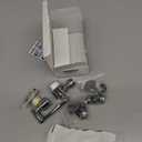 YYKBZ Water Filter For Sink Faucet Extender,1080 Swivel Aerator,2 Modes Spray Sink Water Filter, Brass Faucet Mount Purifier System For Kitchen/Bathroom/Toddlers, Multiple Adapters With 9pcs Filters